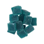 50mg Delta 9 THC Gummies - Bulk Blue Razz
