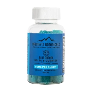 Home 50mg Delta 8 Hybrid THC Gummies Blue Dream 30 Count