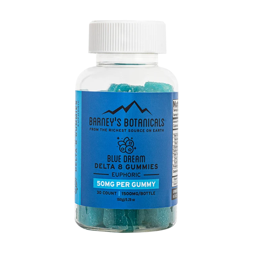 50mg Delta 8 Hybrid THC Gummies – Blue Dream 50mg Delta 8 Hybrid THC Gummies Blue Dream 30 Count
