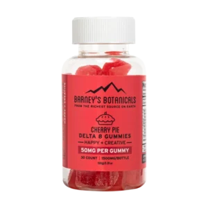 50mg Delta 8 Hybrid THC Gummies Cherry Pie 30 Count