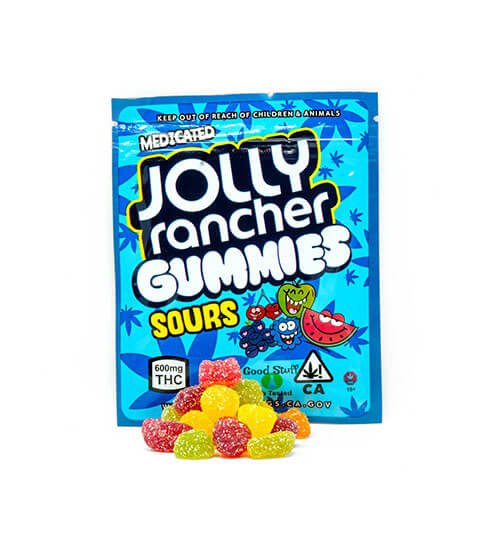 Jolly Rancher Gummies Sours 600mg Jolly Rancher Gummies Sours 600mg