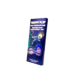 Trippy Mushroom Chocolate Bar