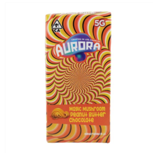 Aurora Peanut Butter Mushroom Chocolate Bar